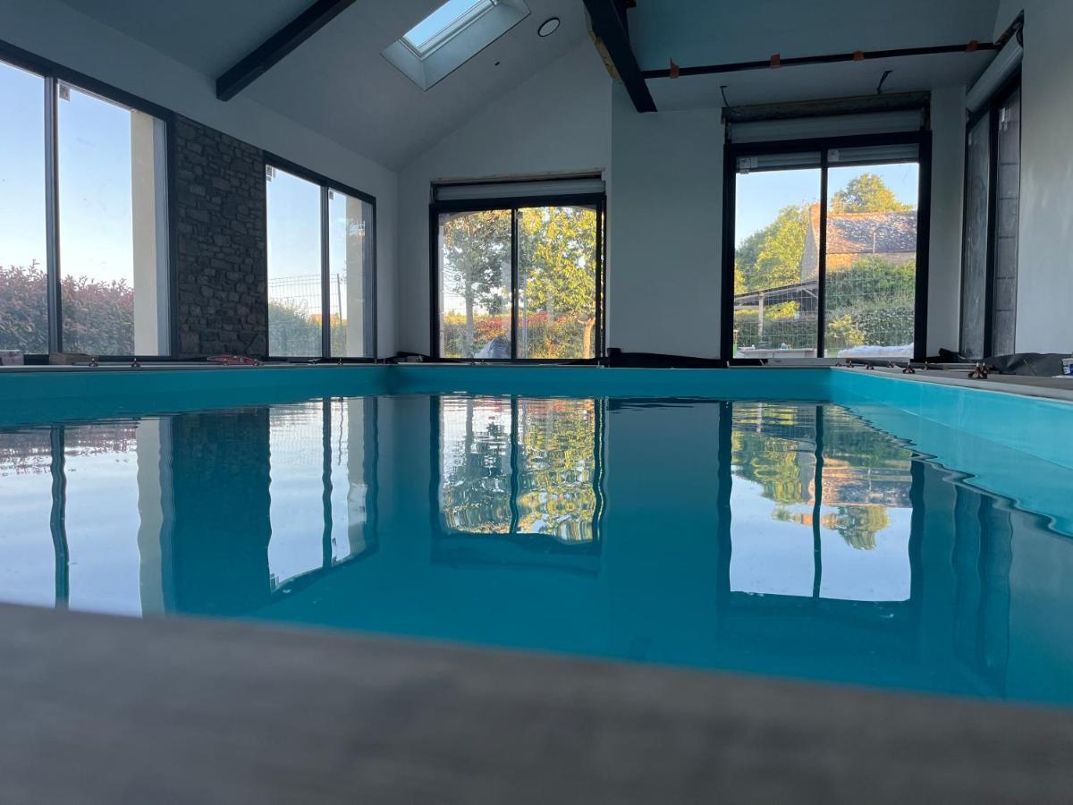 Gite Ti Coz Ex Ti Maen Piscine Interieure 12 Personnes Caden Eksteriør bilde